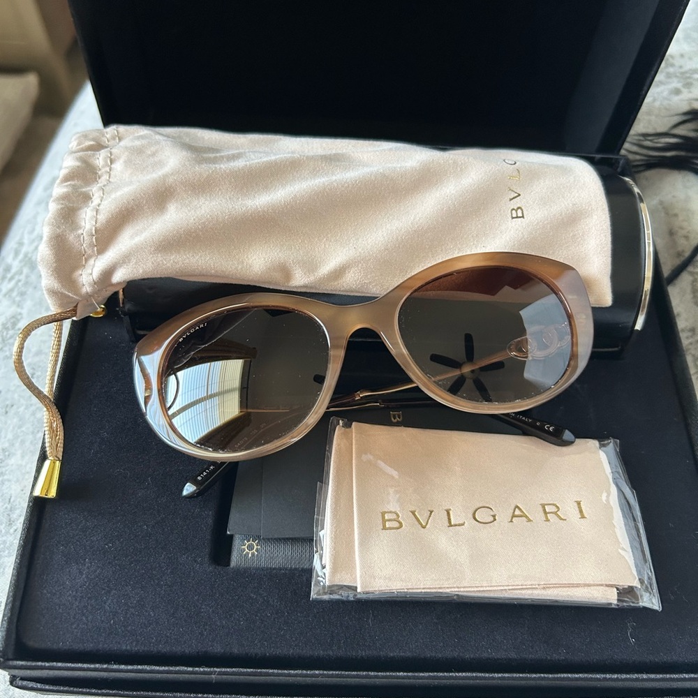 Bulgari Brown Sunglasses